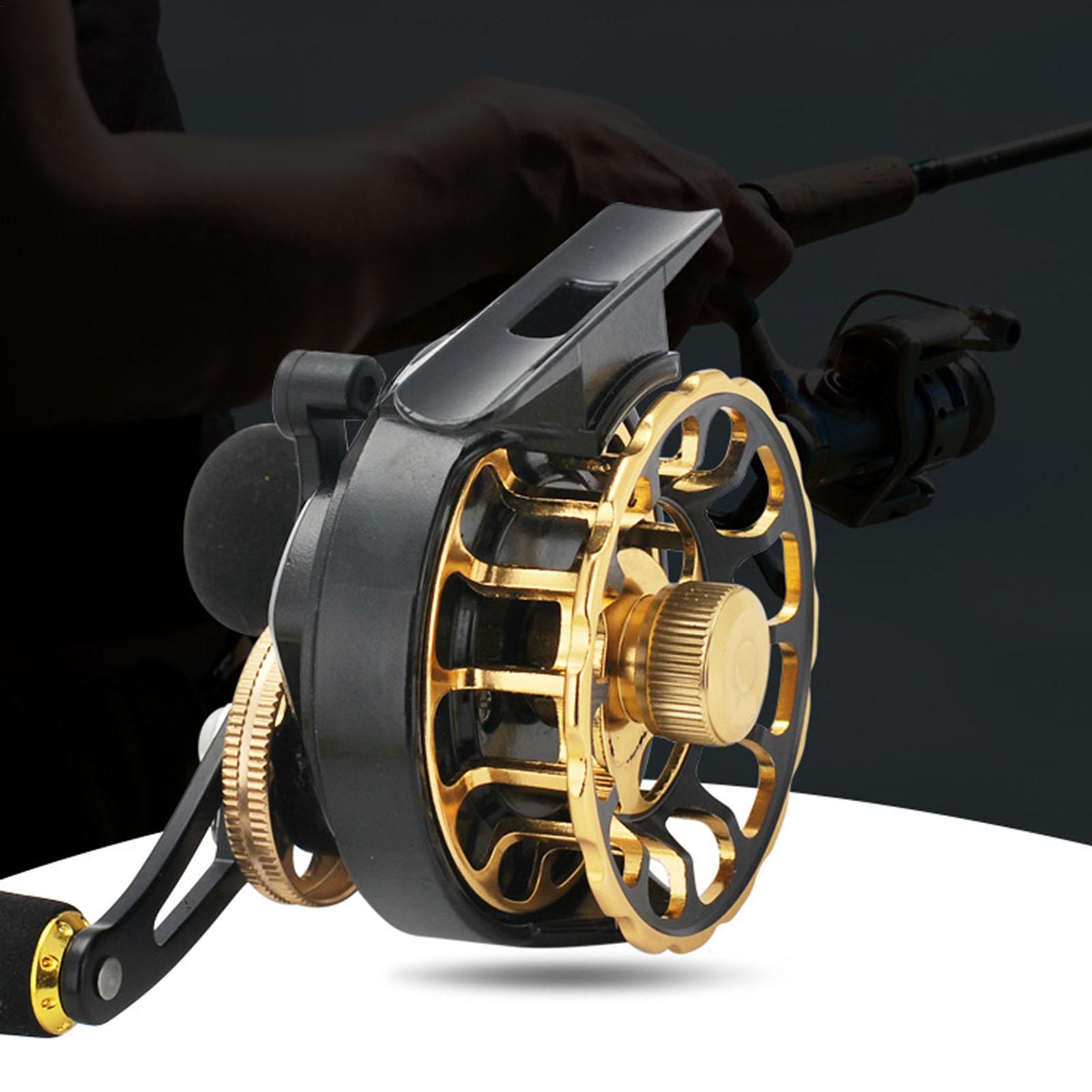 Ice Fishing Reel - Winter-Angelrolle, Angelrute, Rolle, Eisfischen, Zubehör, Angelausrüstung,