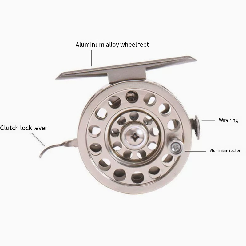 Aluminiumlegierung CNC Fliegen – Ice Fishing Reel Bewertung und Preis